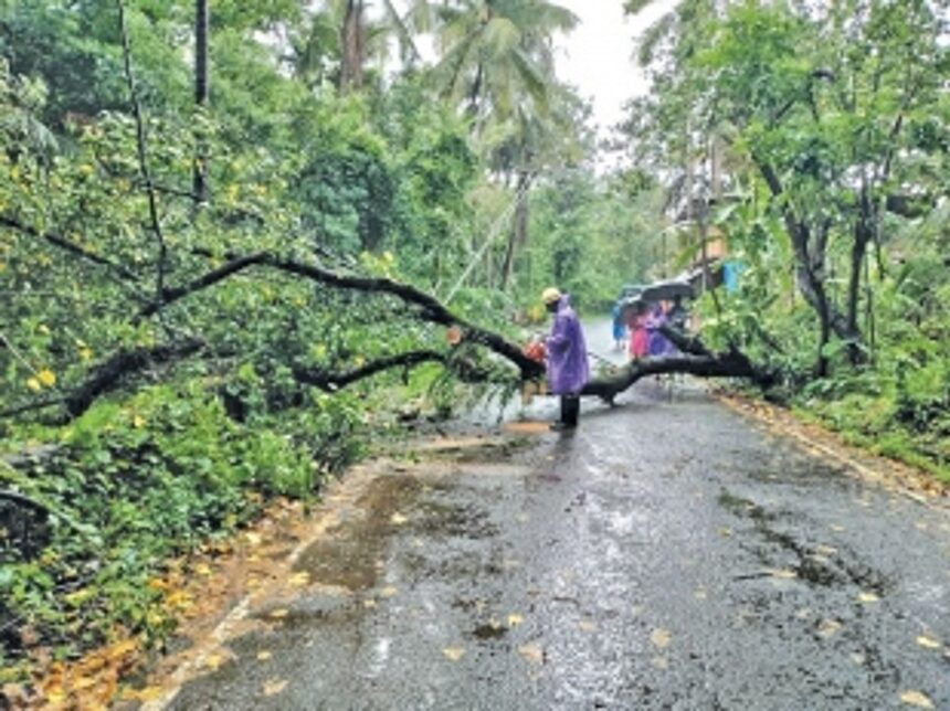 Heavy rains in Bardez cause widespread  disruption, property damage