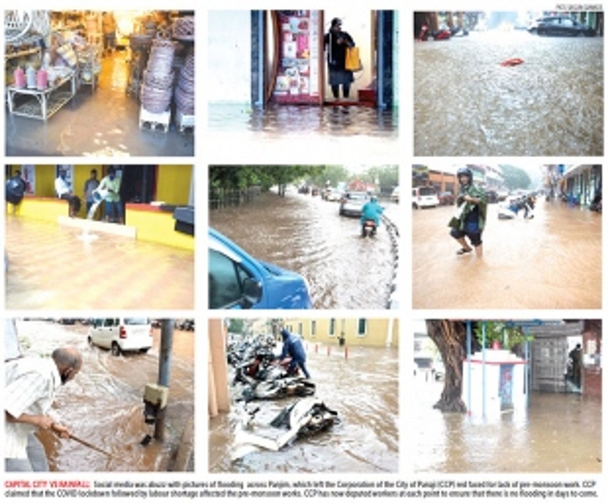 Heavy rains lash Goa as monsoon sets in