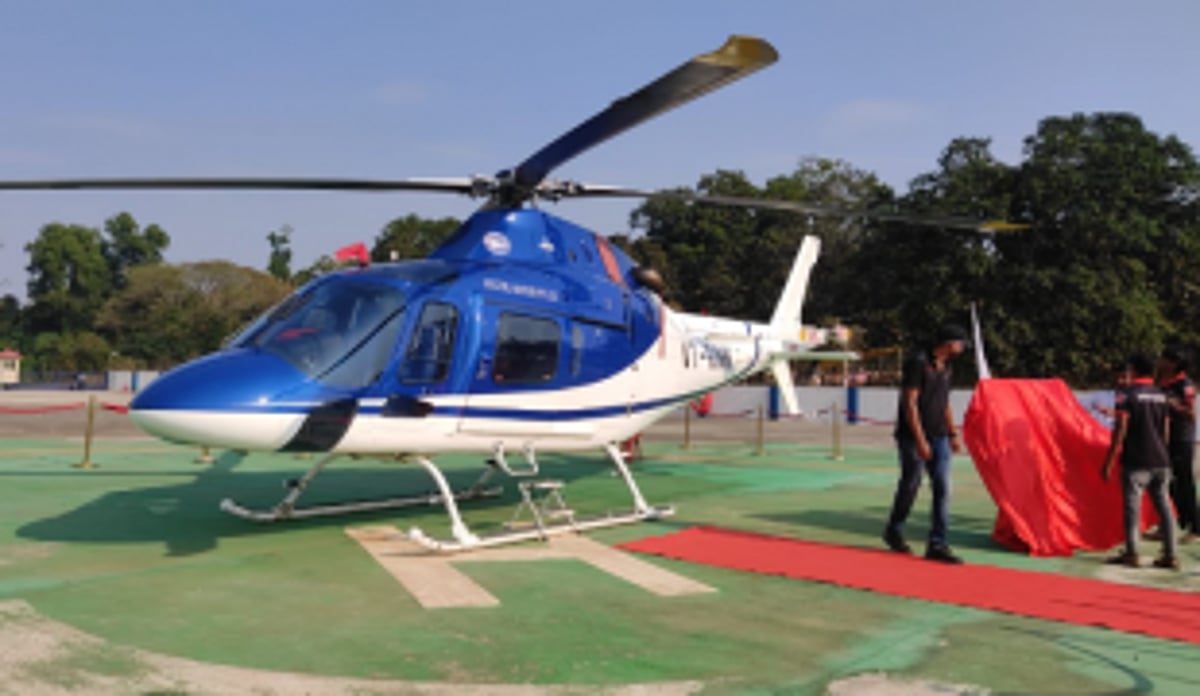 Helitourism launched at Old Goa