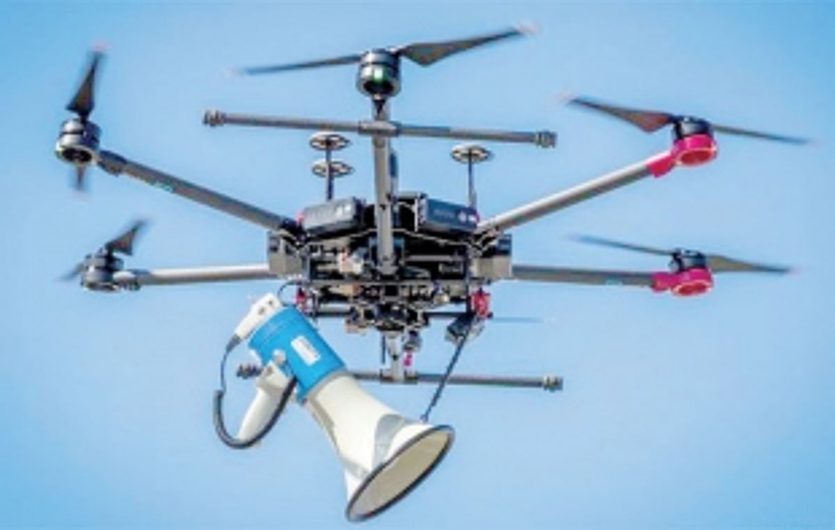 Helping cops with drone mapping, policing during the lockdown