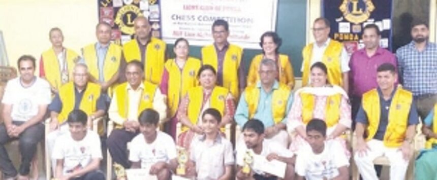Hemant wins Ponda Lions Club chess tourney