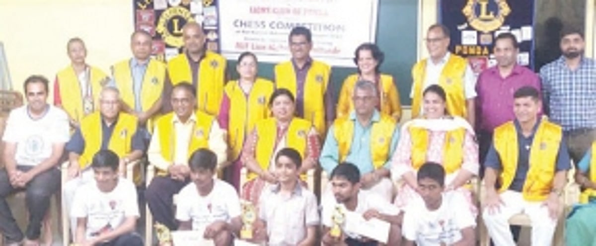 Hemant wins Ponda Lions Club chess tourney