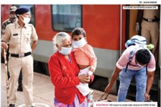 Here come the trains. And they are raining COVID cases