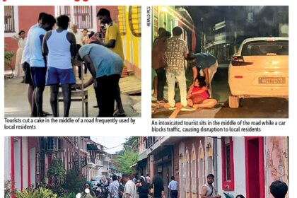 Heritage matters: Panjim MLA lands in Sao Tome,
Fontainhas to discuss unruly behaviour of tourists