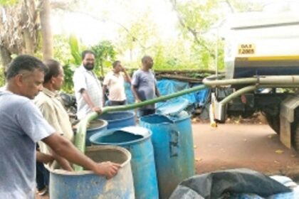 Hide & seek for drops of water is a painful game villagers of Corgao have to play