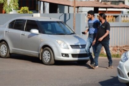 High speed traffic near Mall de Goa is a nightmare for pedestrians