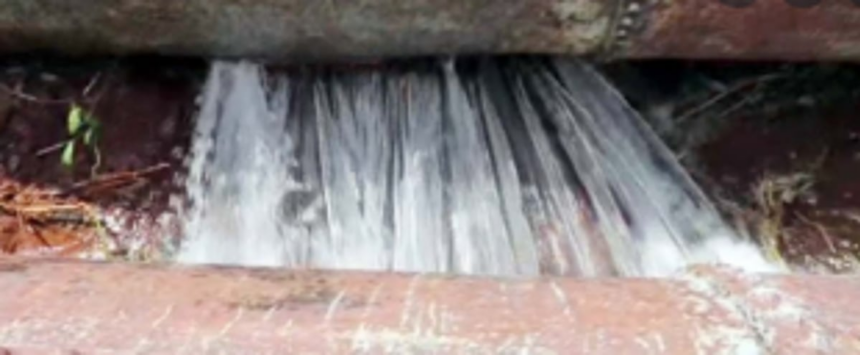 Highway work damaged pipeline yet to get fixed