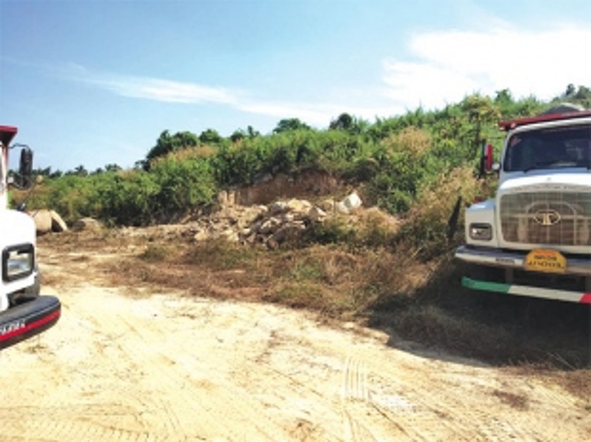 Hill-cutting dispute: Contractor has permits from TCP Dept, villagers threaten to agitate