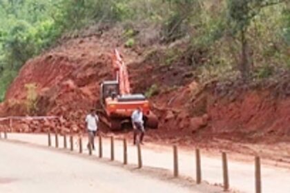 Hill-cutting on NH in Ponda sparks landslide fears