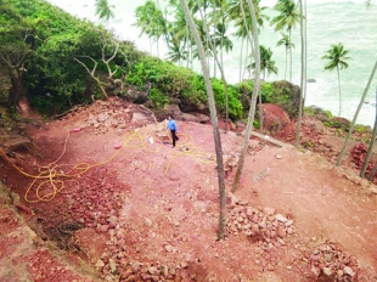 Hill-cutting stopped at Canacona