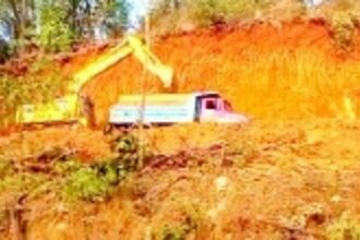 Hills vanishing for Highways: Khandepar locals express concern; fear landslides during monsoons
