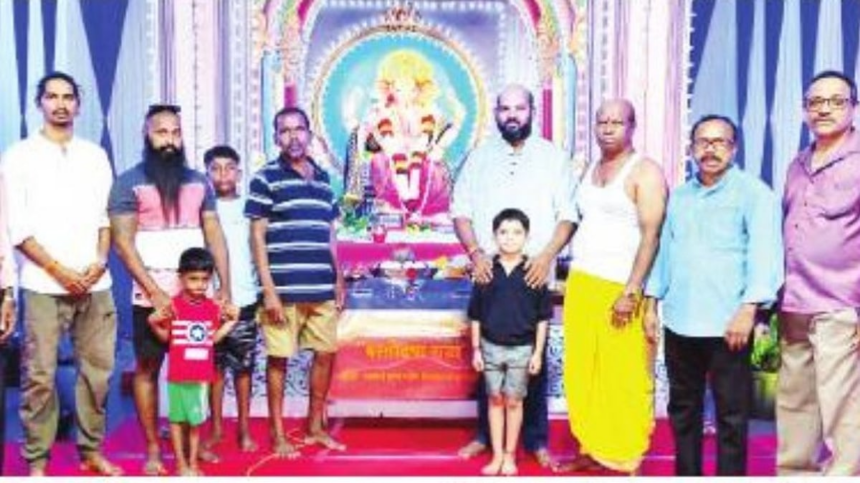 Historic Moment: Bastora Celebrates Its Maiden Public Ganesh Festival 1 Historic Moment: Bastora Celebrates Its Maiden Public Ganesh Festival