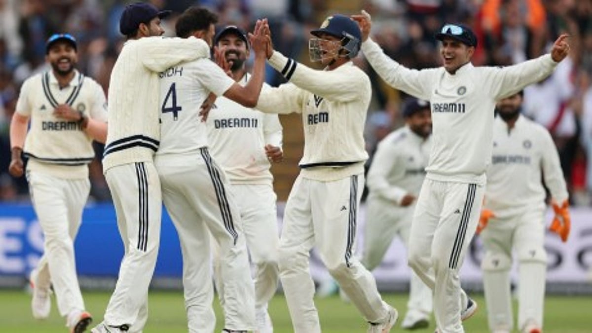 Historic Triumph: India Clinch First Test Win at Edgbaston in 58 Years, Level Series Against England