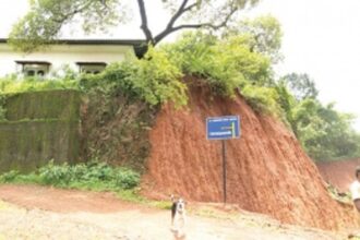 Historic chapel at Christianwada faces risk of collapsing due to road widening