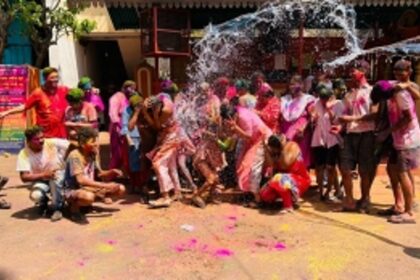 Holi celebrated with a big splash of colours and joy in Goa