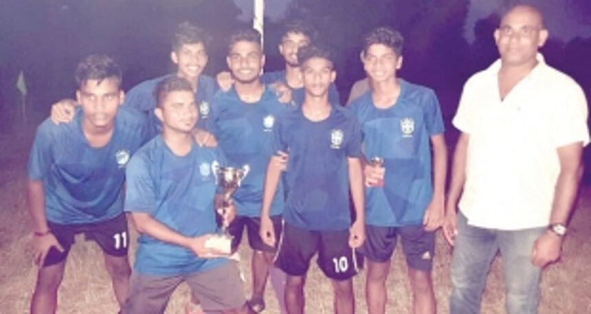 Holy Cross Benaulim emerge victorious 1 Holy Cross Benaulim emerge victorious