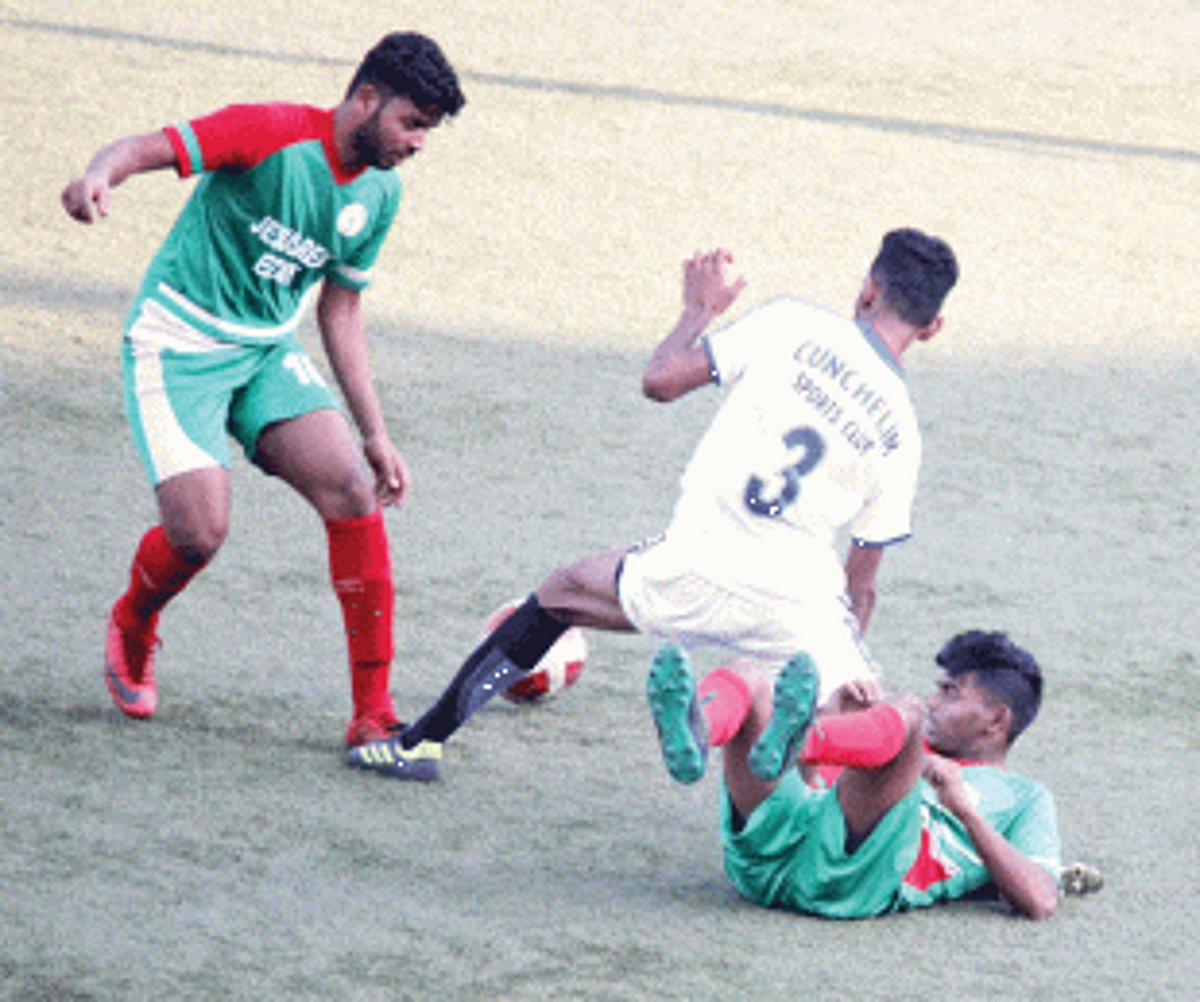 Holy Cross SC Arambol hold Cunchelim SC