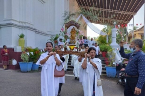 Holy Spirit Church in Margao Reverently Commemorates Feast of Our Lady of Immaculate Conception