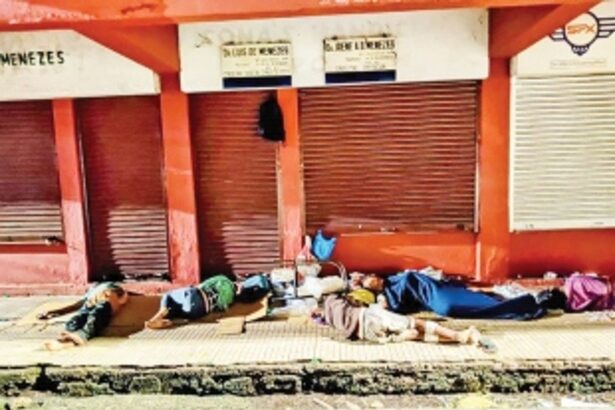 Homeless need shelter atleast for the night