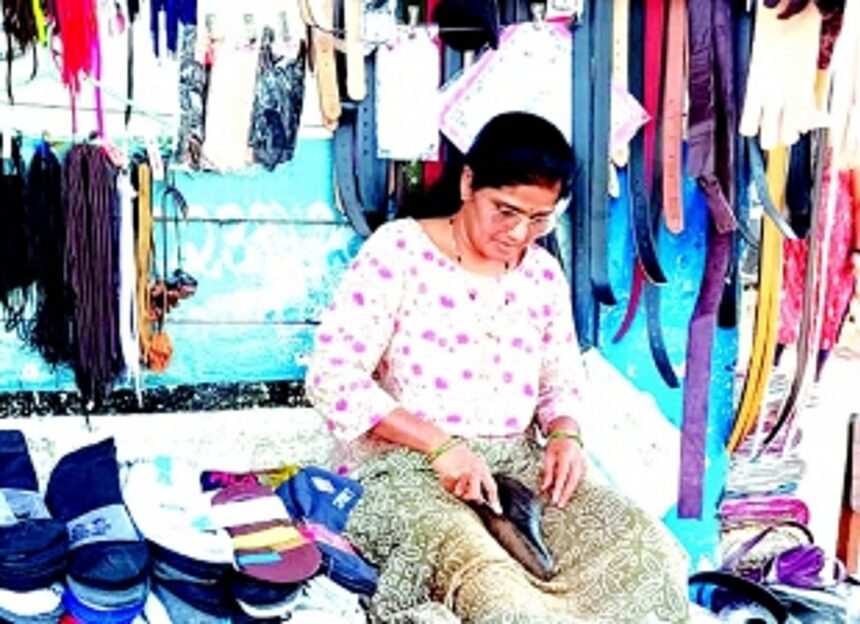 Homemaker turned cobbler Vishali Shirodkar found her calling at Mapusa market
