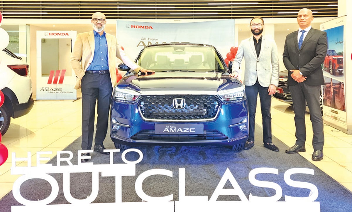 Honda unveils the all-new 3rd generation Amaze in Goa
