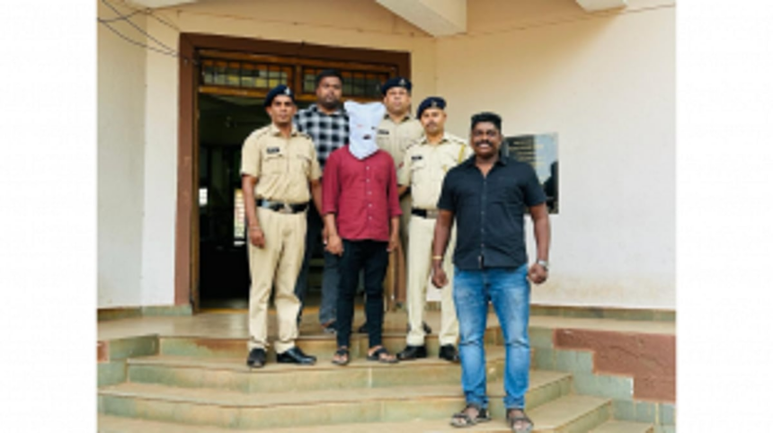 Hotel Theft Suspect Apprehended in Belgavi, Karnataka; Recovered Stolen Cash and Goods Valued at Rs. 40,000