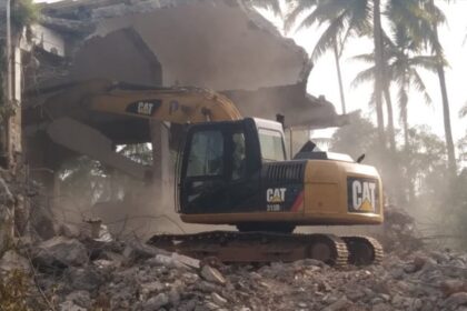 Hotel against which Matanhy Saldanha fought, finally comes down