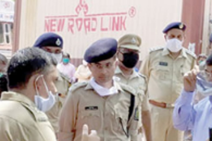 Hours after undergoing COVID-19 test, eight cops answer the call of duty