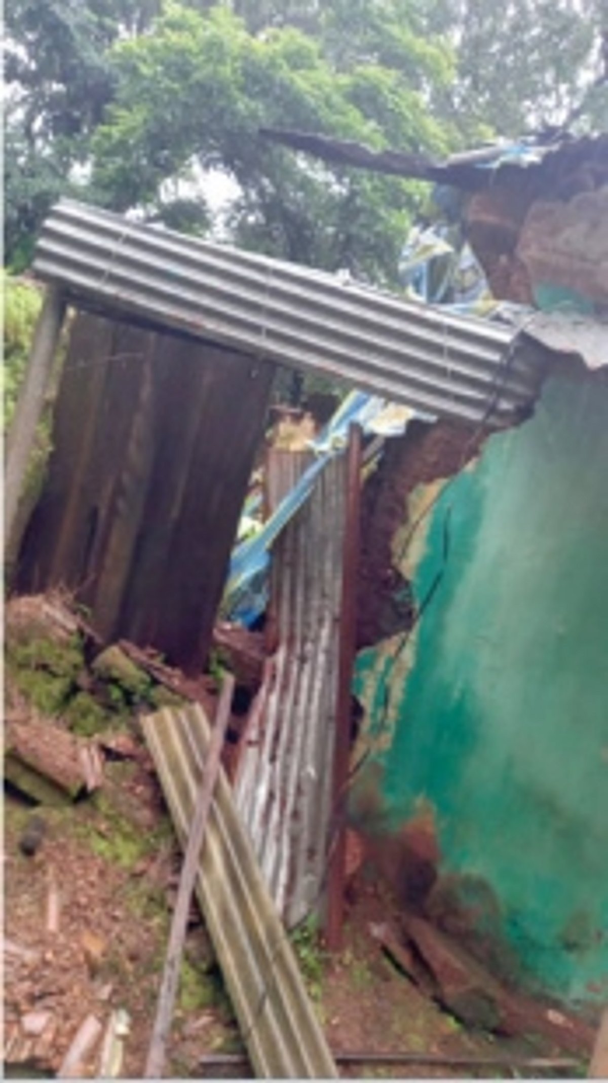 House collapses in Bicholim