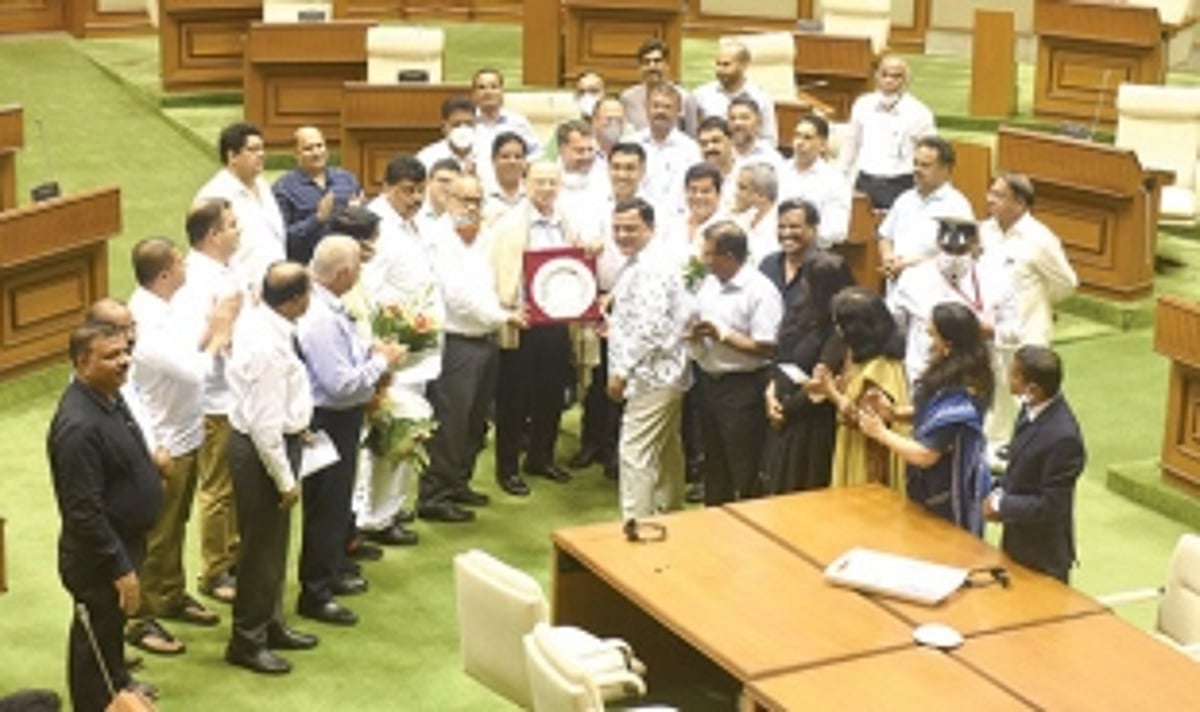 House congratulates Sr Rane for 50 years as MLA