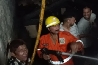 House gutted at Karaswada