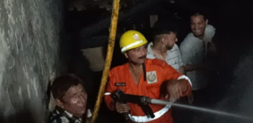 House gutted at Karaswada