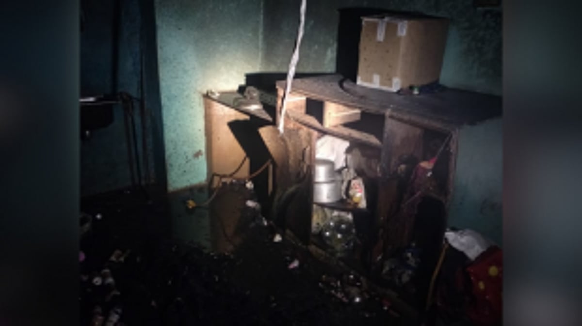 House in Mapusa catches fire; Elderly woman injured