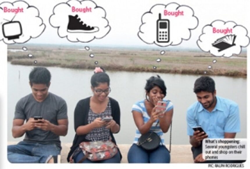 How bazaar! A shopping cart on your phone!