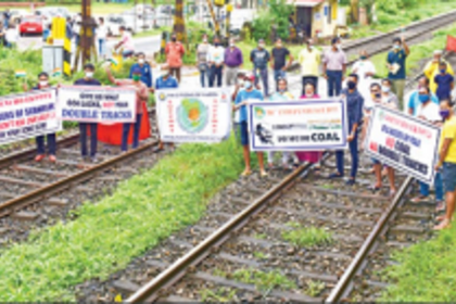 How long can you forcibly take land for double-tracking? Villagers are bent on making this a fight to the finish