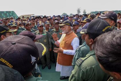 'Hum ghar mein ghus kar maarenge': PM Modi visits Adampur Air Base, stands firm beside S-400 amid Pakistan’s baseless claim