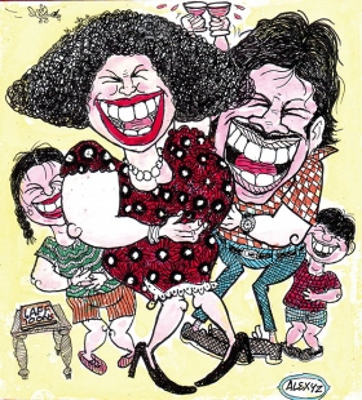 Humourists are also frontline warriors, they fight the blues by making us smile