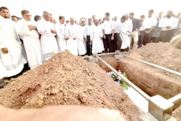 Hundreds bid tearful farewell to Fr Clifton