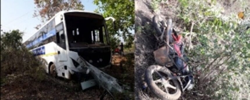 Husband-wife duo killed in head-on collision with bus at Canacona