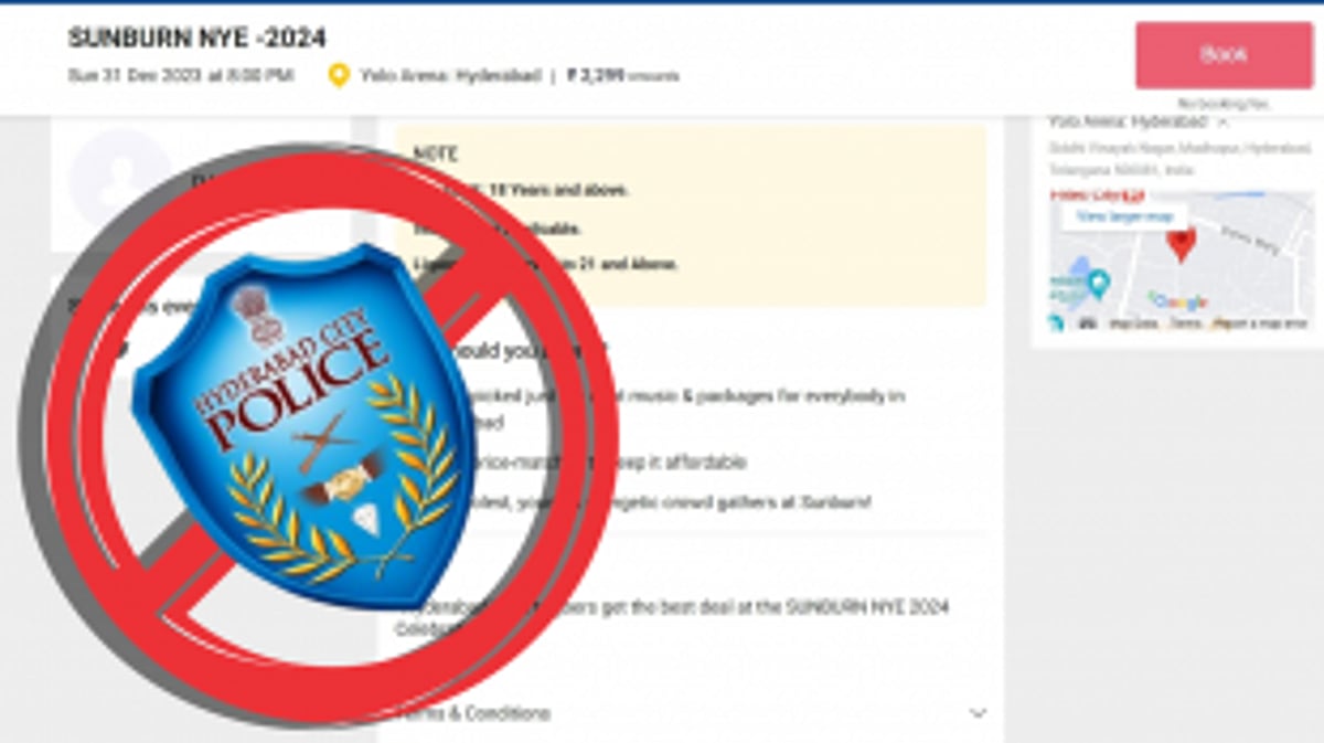 Hyderabad Police Take Legal Action Against Sunburn Festival Organizers for Unauthorized Ticket Sales