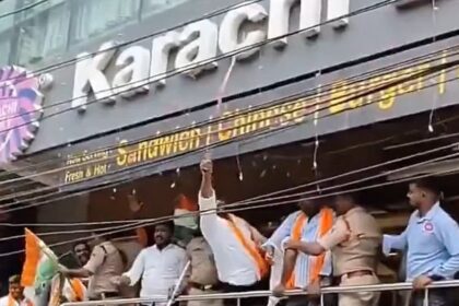 Hyderabad’s Karachi Bakery vandalised as mob demands name change amid border tensions