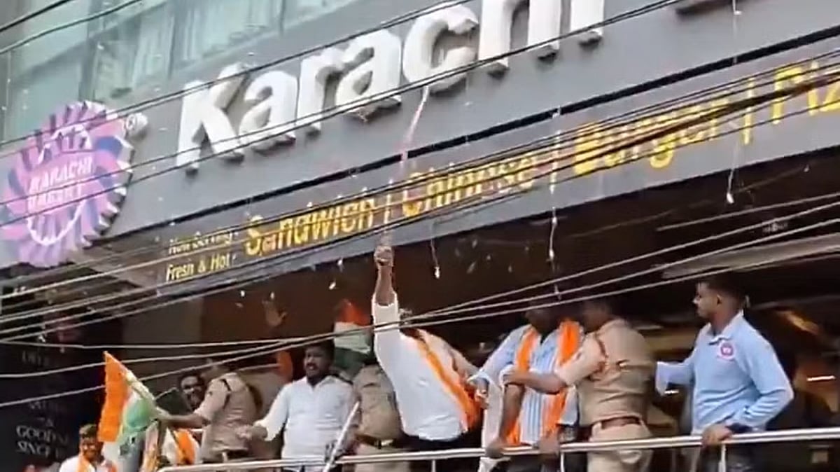 Hyderabad’s Karachi Bakery vandalised as mob demands name change amid border tensions