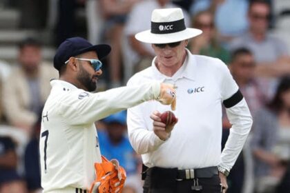ICC Reprimands Rishabh Pant for Dissent During India vs England Leeds Test