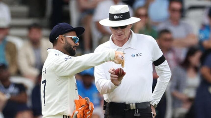 ICC Reprimands Rishabh Pant for Dissent During India vs England Leeds Test 1 ICC Reprimands Rishabh Pant for Dissent During India vs England Leeds Test