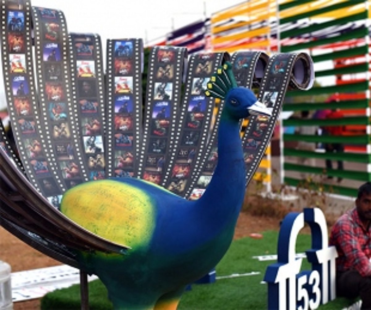 IFFI curtains  open today