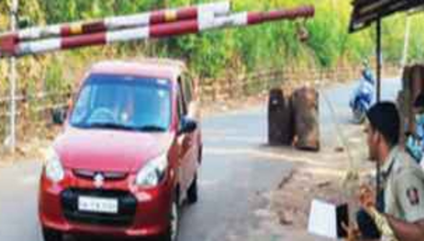 IGP inspects border check posts 1 IGP inspects border check posts