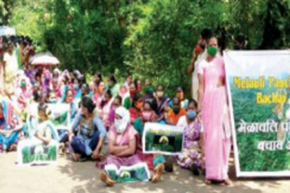 IIT project: Melauli locals block road, raise slogans