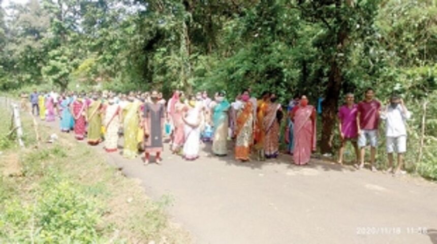 IIT project: Melauli locals’  protest completes two months