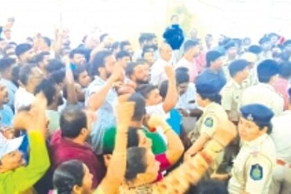 IIT ‘supporters’ disrupt farmers meet called to discuss proposed project at Sanguem, police disperse crowd