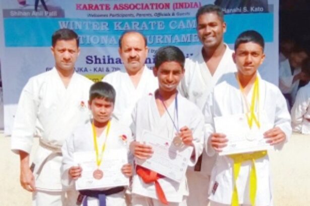 IJKAI-Goa win honours  at National level